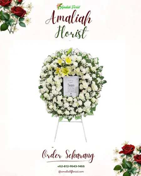 Krans Bunga Duka Tarakan Barat